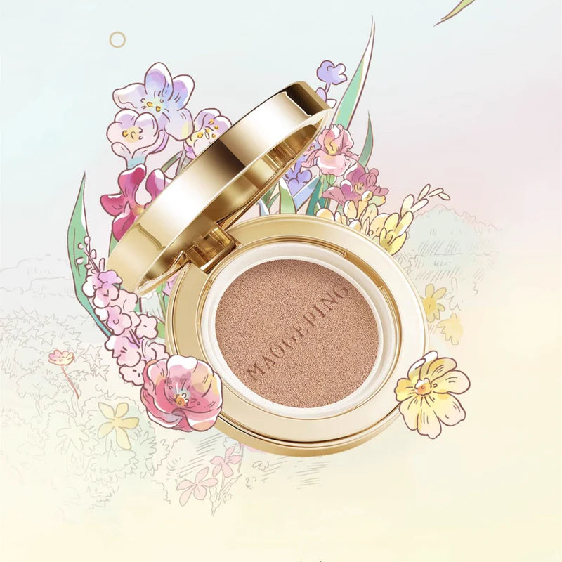 MAOGEPING Forbidden City 5th - Butterfly In Flowers Series Cushion Liquid Foundation 5g 毛戈平故宫第五季繁花秘境气垫