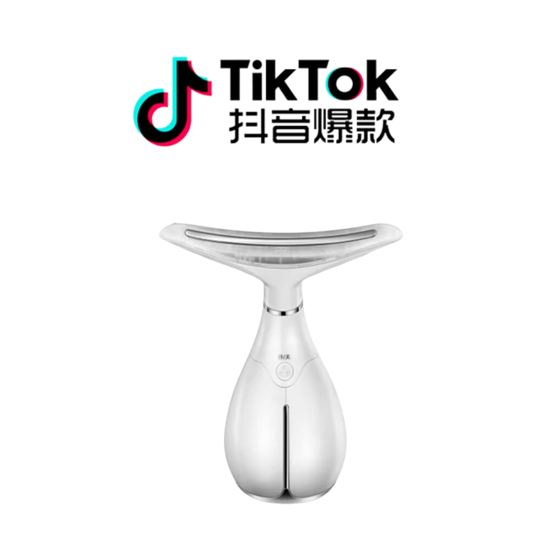 Tiktok/Douyin Hot MARCOPELE Microcurrent Neck Beauty Device【Tiktok抖音爆款】玛可蓓莉微电流颈部美容仪