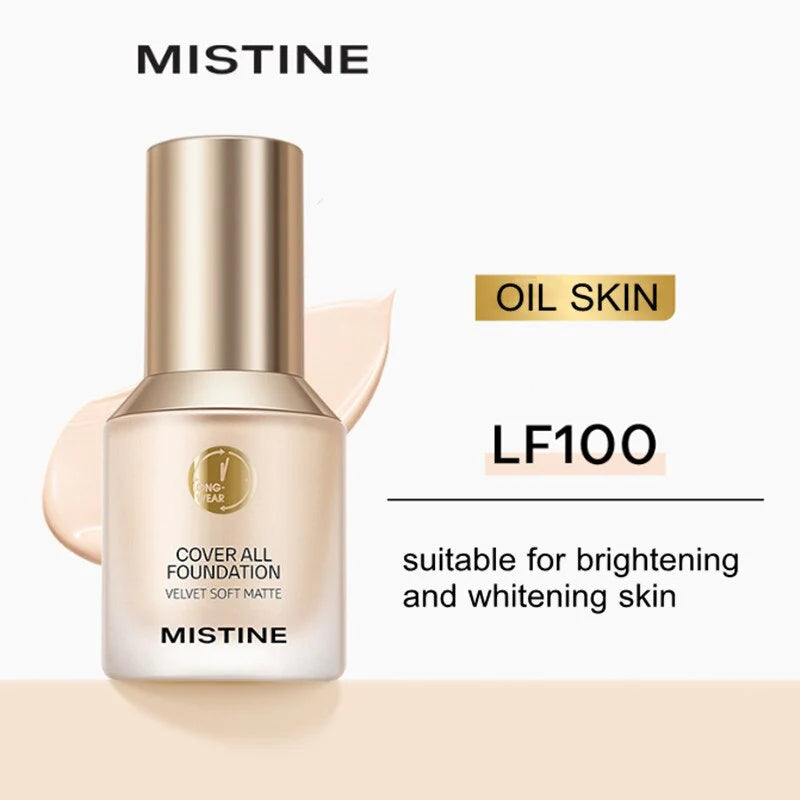 MISTINE Cover All Soft Matte Liquid Foundation 30g 蜜丝婷粉底液