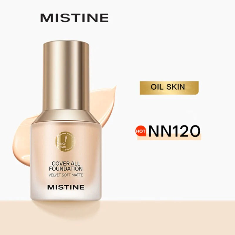 MISTINE Cover All Soft Matte Liquid Foundation 30g 蜜丝婷粉底液