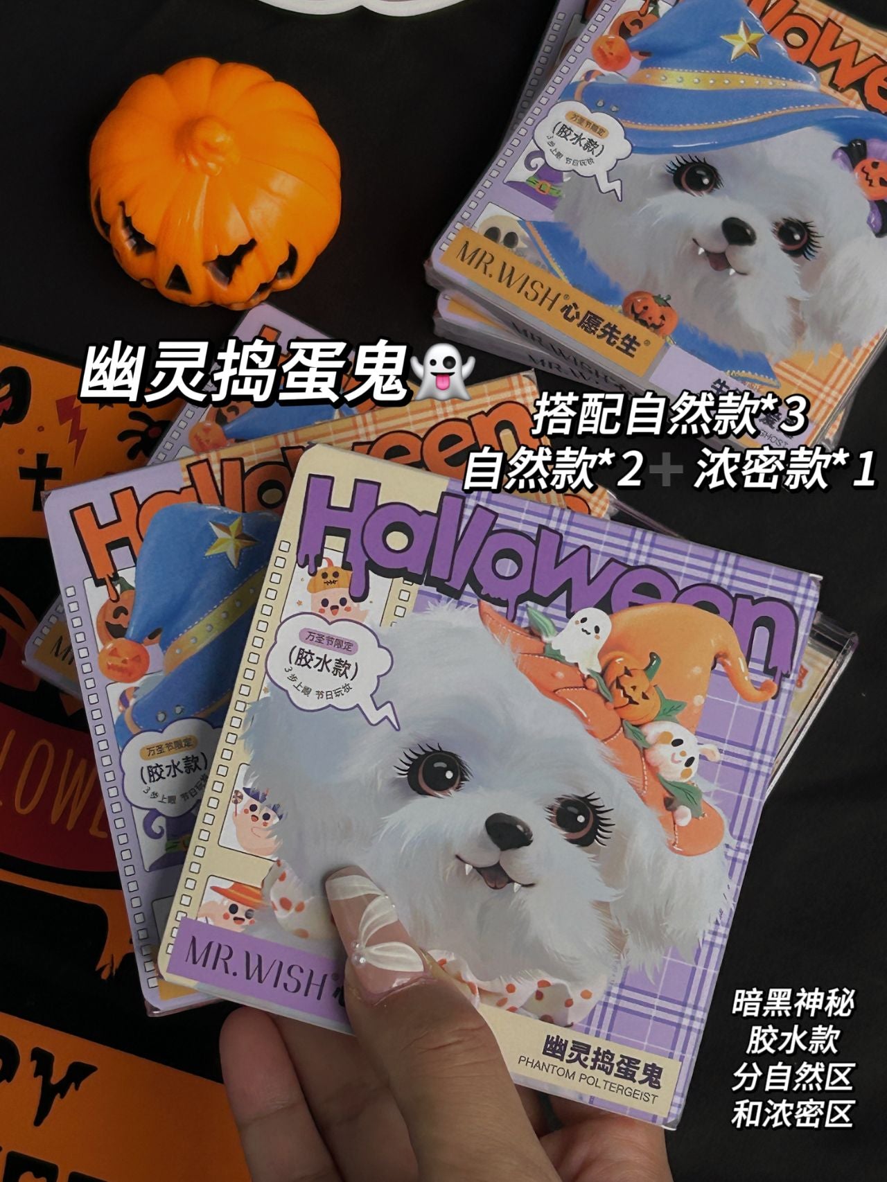 MR.WISH Halloween Puppy Limited Edition False Eyelashes 1 BOX 心愿先生万圣节修狗限定系列假睫毛