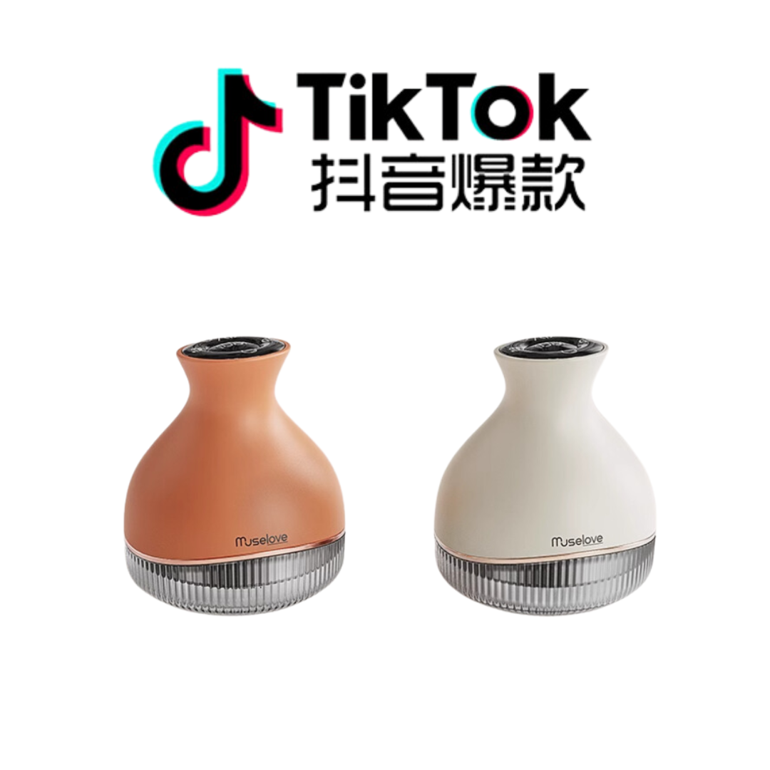 Tiktok/Douyin Hot MUSELOVE Electric Cupping & Gua Sha Massager【Tiktok抖音爆款】慕诗爱电动拔罐刮痧仪