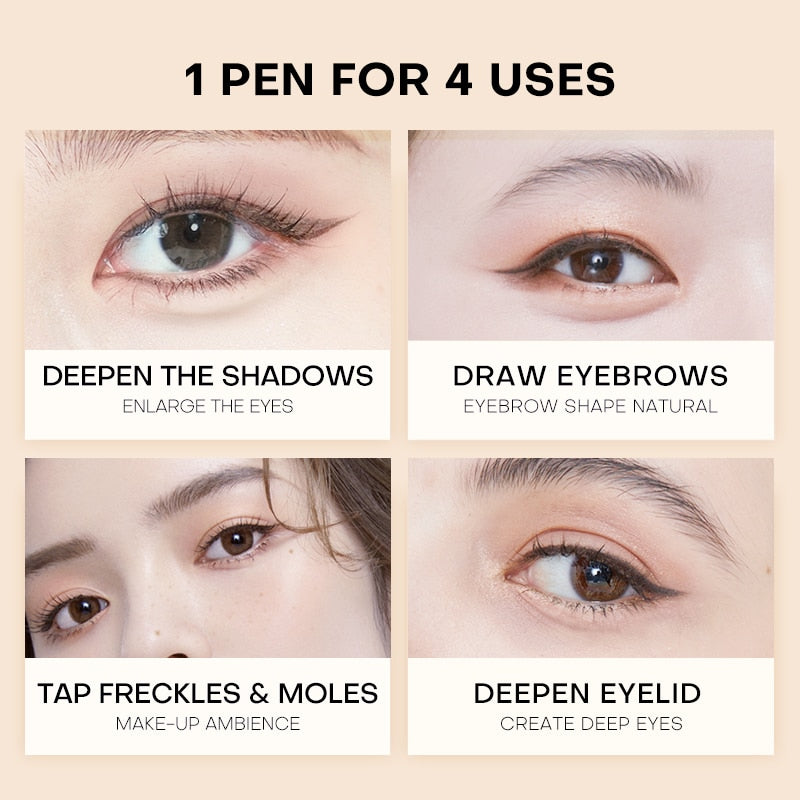 Mistine 4-in-1 Waterproof Tear Trough Highlighter 0.7g 蜜丝婷双效卧蚕阴影笔