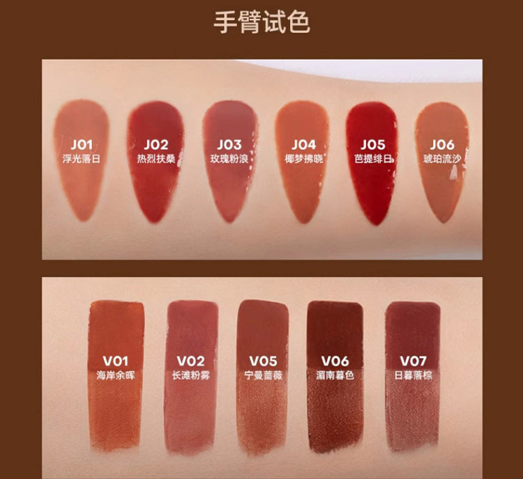 Mistine Moisturizing Matte Pink Limited Edition Lip Glaze 2.6g 2.8g 蜜丝婷滋润哑光粉色限定版唇釉