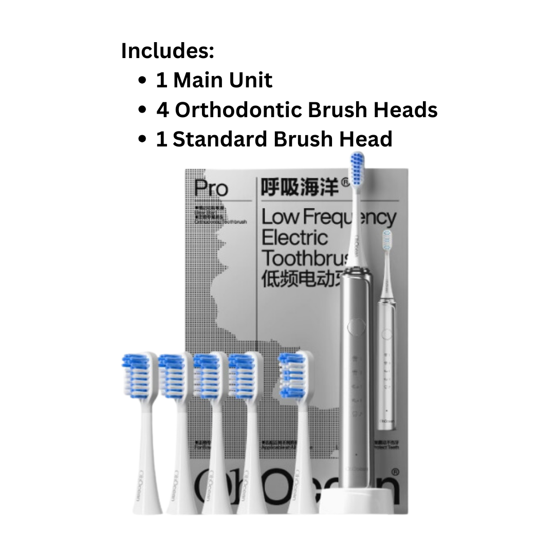 OhOcean Low-Frequency Electric Toothbrush 呼吸海洋低频电动牙刷