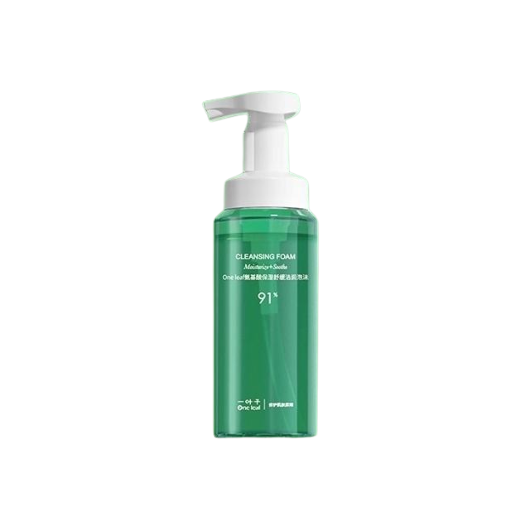 One Leaf Moisturizing Soothing Cleansing Foam 150ml 一叶子氨基酸保湿舒缓洁面泡沫