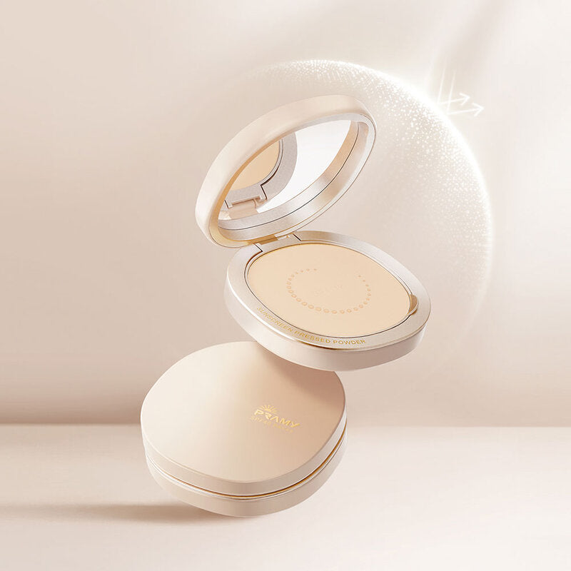 PRAMY Sunscreen Pressed Powder SPF40 PA+++ 7g 柏瑞美光透防晒蜜粉饼