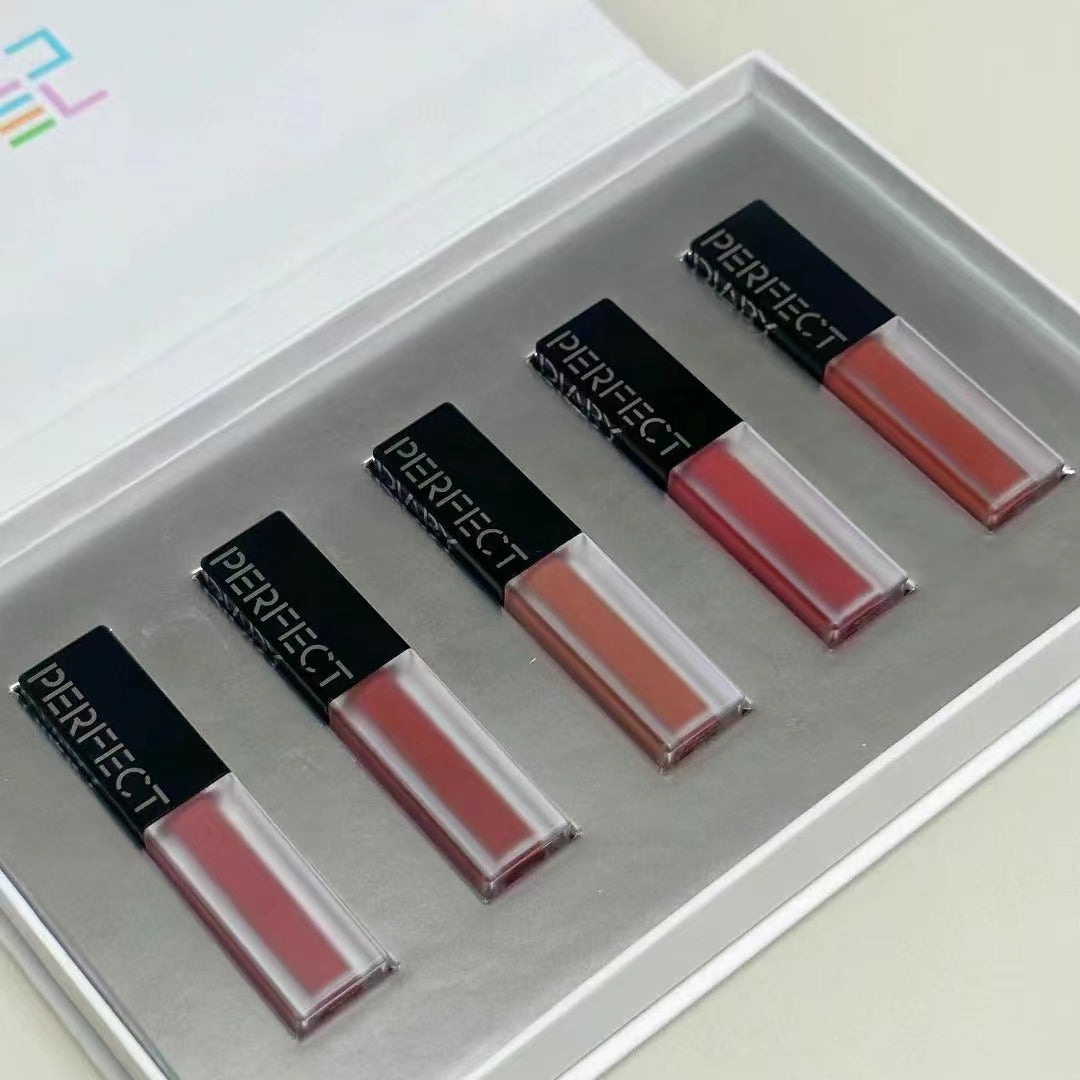 Perfect Diary Biolip Essence Lip Gloss Mini Gift Set 800mg*5 完美日记仿生膜精华唇釉迷你礼盒