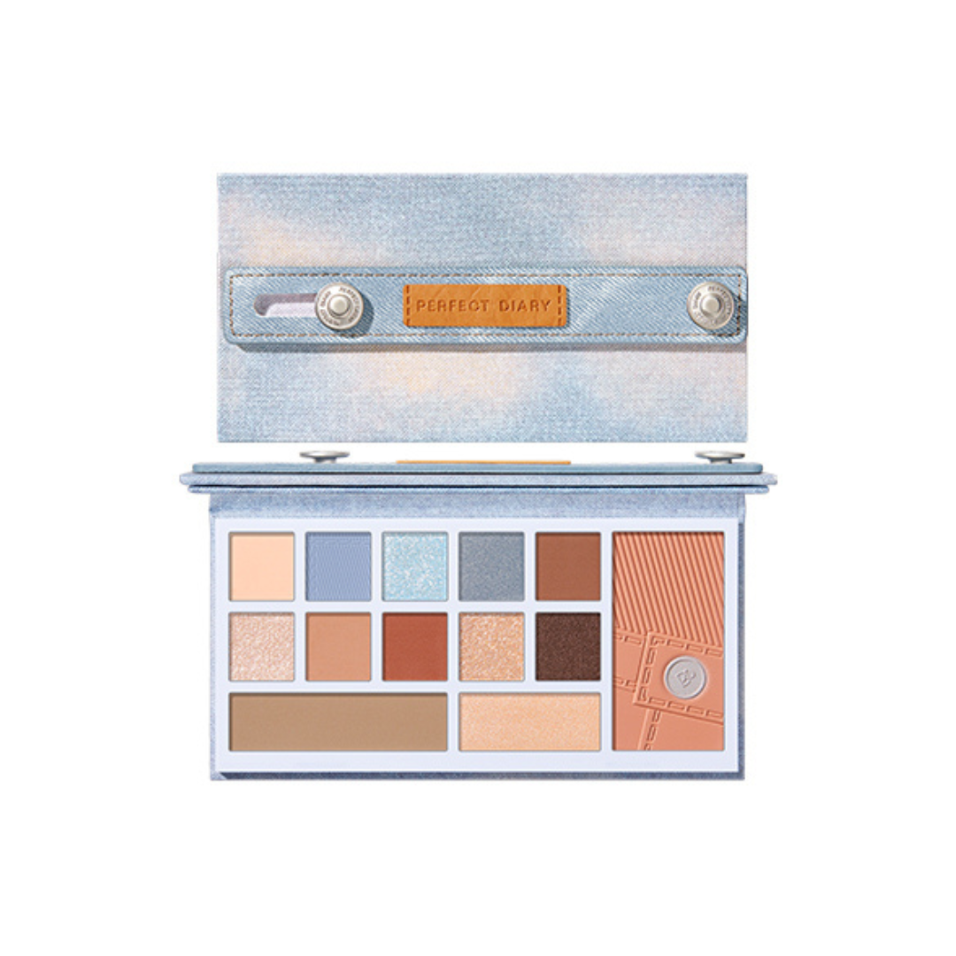 Perfect Diary Designer Eyes & Cheeks Palette 16g 完美日记设计师眼影修颜综合粉盘