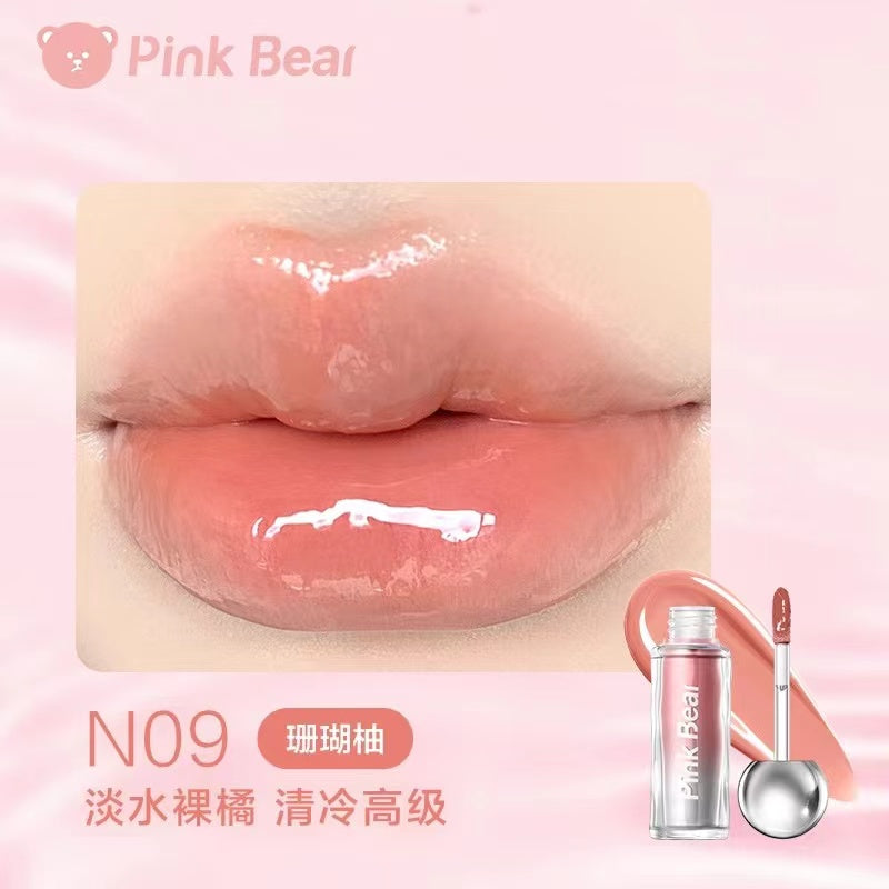 Pink Bear Colored Lip Gloss 2g 皮可熊有色唇蜜