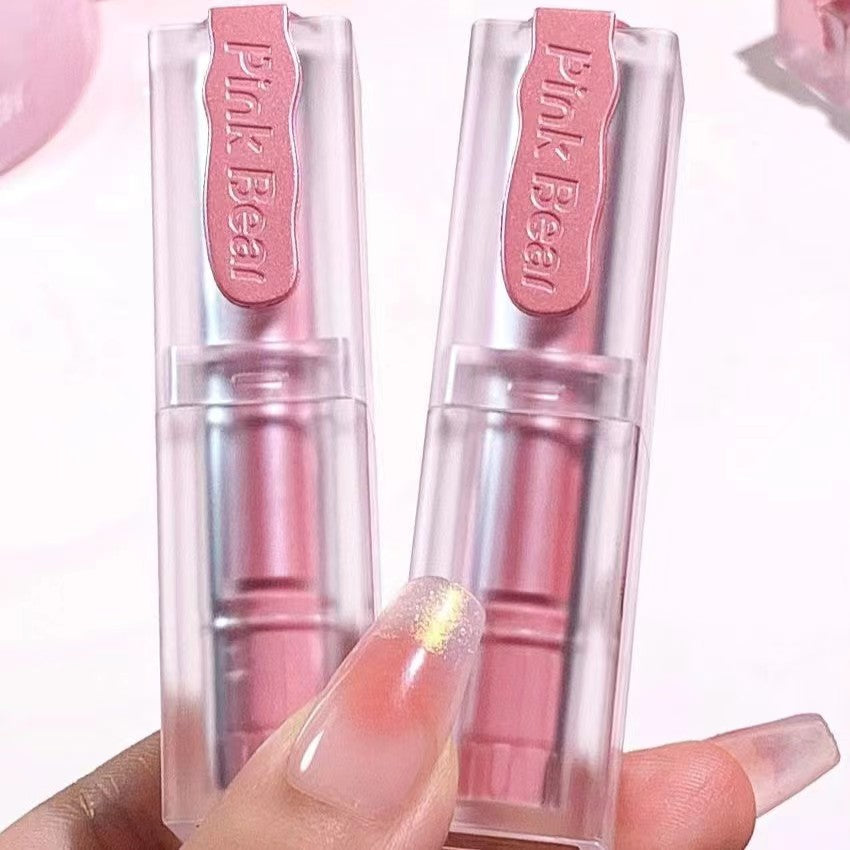 Pink Bear Long-Lasting Non-Transferable Film-Forming Matte Milk Sear Lipstick 皮可熊不掉色不沾杯成膜哑光奶烙口红 2.8g