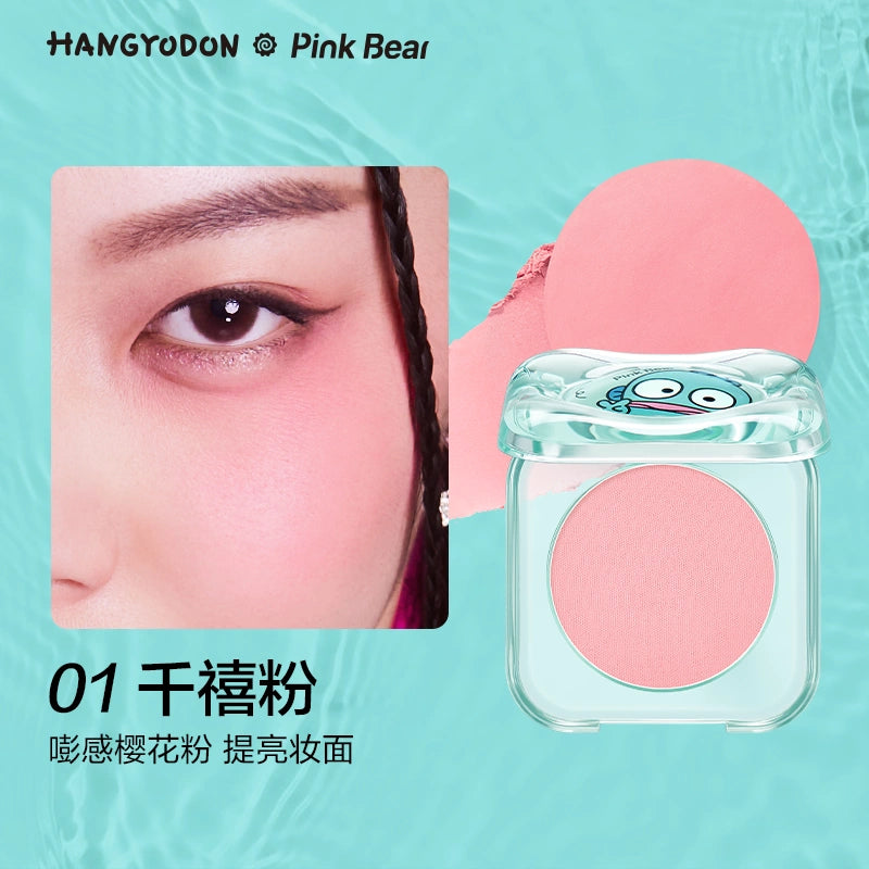 Pink Bear X HANGYODON Limited Edition Blush 3.2g 皮可熊半鱼人合作限定腮红