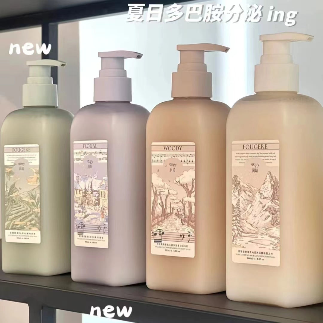 Roopy Fragrance Moisturizing Shower Gel 360g 润培馥奇香氛沁润沐浴露