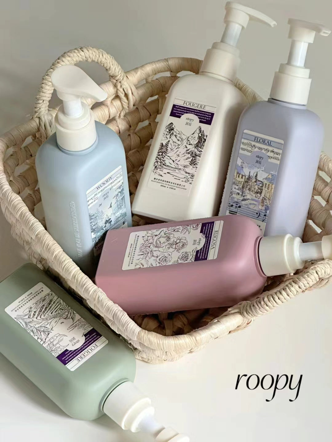 Roopy Fragrant Botanical Essence Body Lotion 250ml 润培馥奇香氛植物精粹身体乳