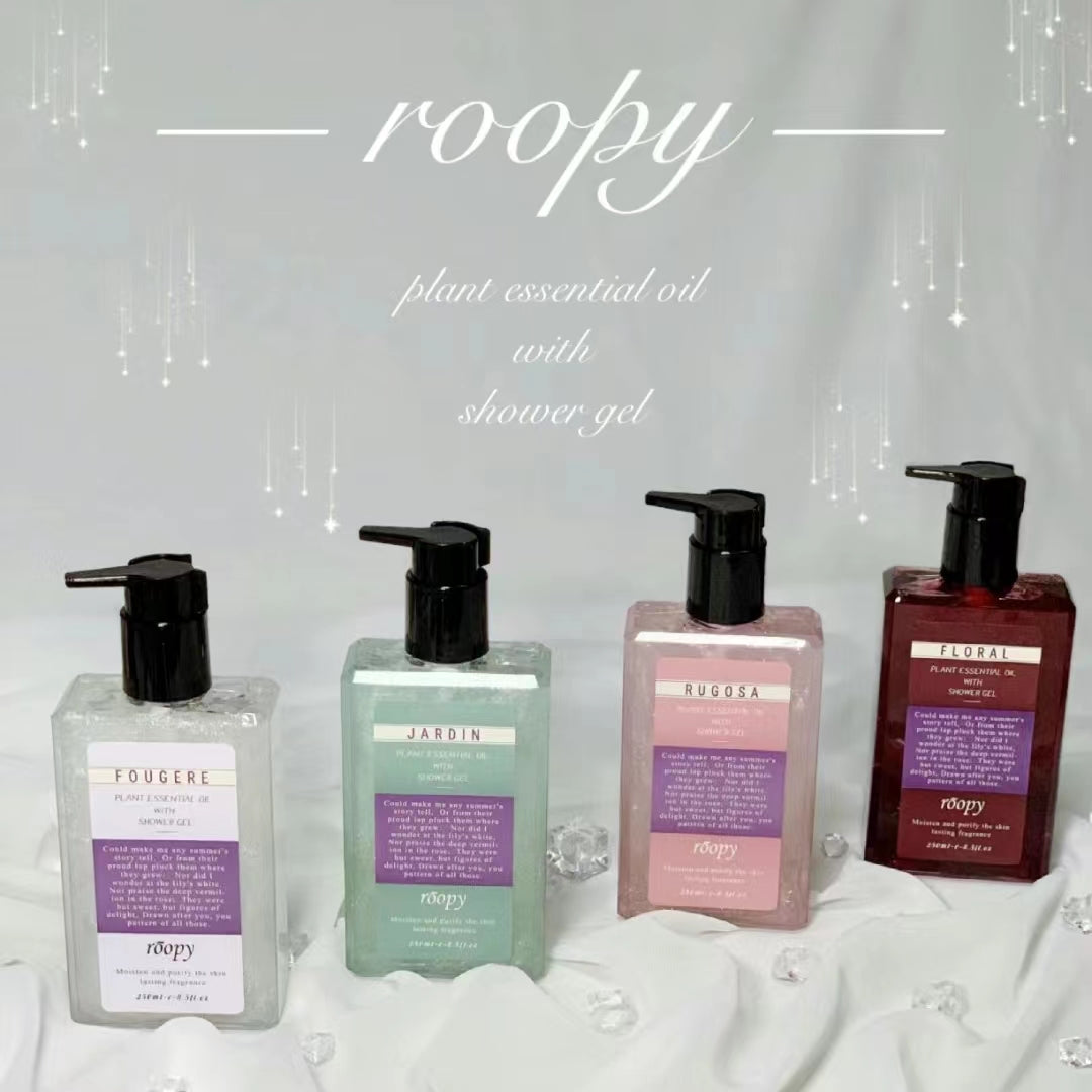 Roopy Fragrant Botanical Essence Shower Gel 250ml 润培馥奇香氛植物精粹沐浴露