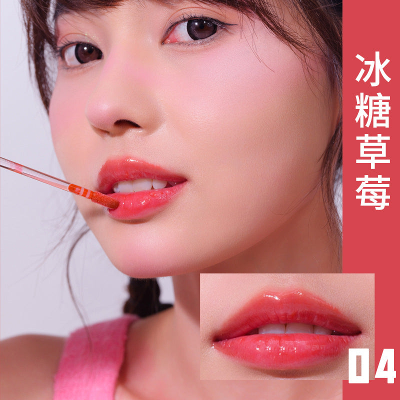 SHEDELLA Nourishing Moisture Romantic Lip Oils/Mirror Glow Lip Glaze 1.4g 诗蒂娅几朵浪漫护唇油镜面水光唇釉