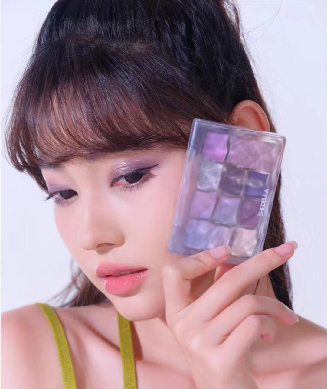 SHEDELLA Aqua Dopamine Makeup Eyeshadow Palette 8g 诗蒂娅水波纹多巴胺妆容眼影盘