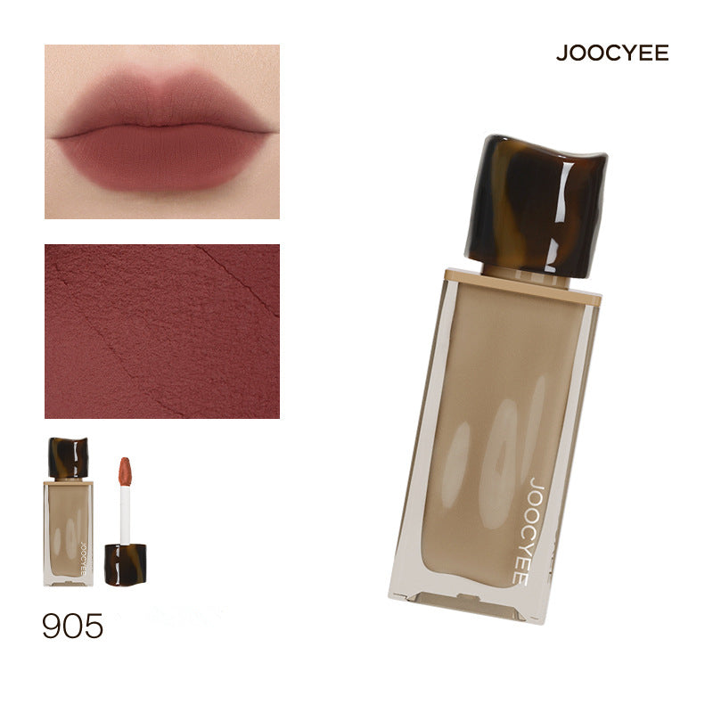 Joocyee Muddy Gloss Series Velvet Matte Misty Matte Lip Gloss 酵色粉雾唇釉