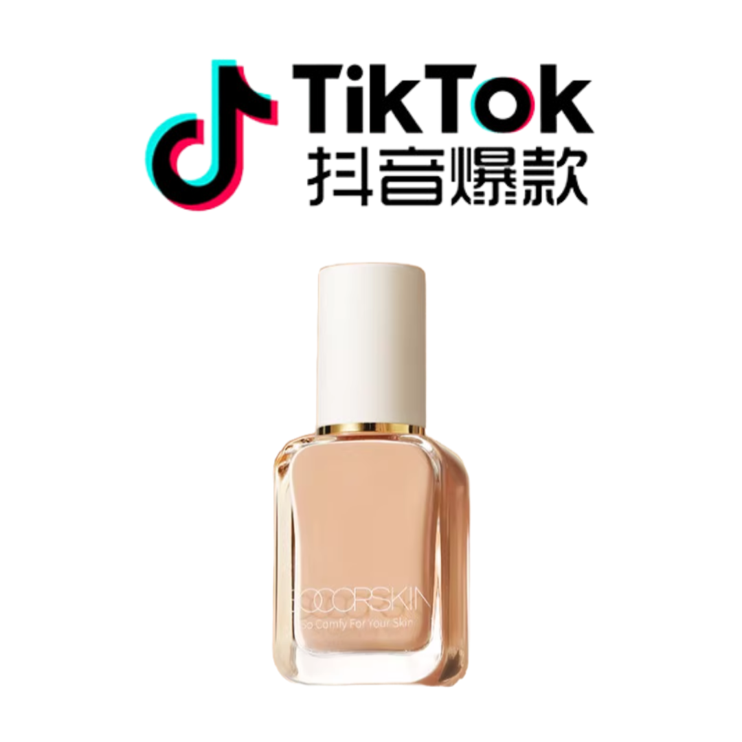 Tiktok/Douyin Hot SOCORSKIN Cloud Liquid Foundation 30ml 【Tiktok抖音爆款】修可芙云雾粉底液