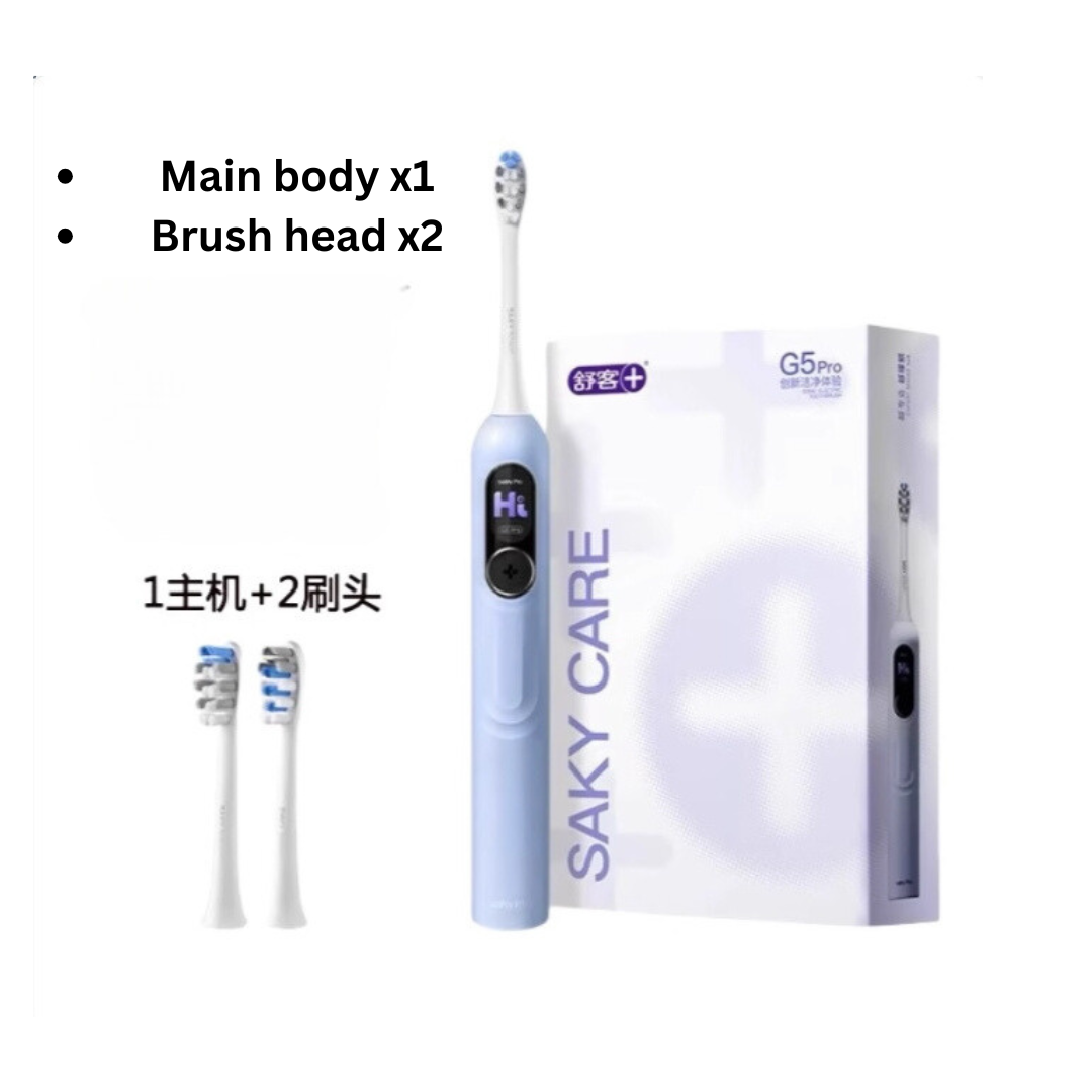 Saky G5 Pro Sonic Electric Toothbrush 舒客G5 Pro声波电动牙刷