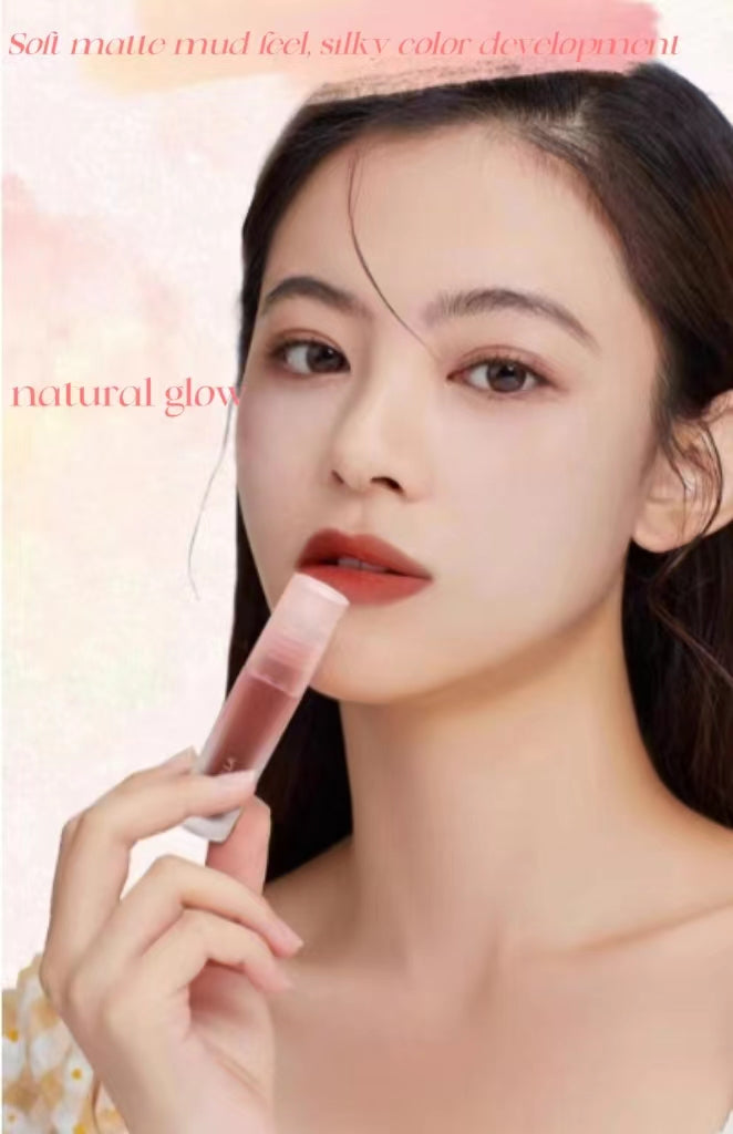 Shedella Misty Matte Long-Lasting Lip Mud 2.4g 诗蒂娅氛围感雾面哑光唇泥