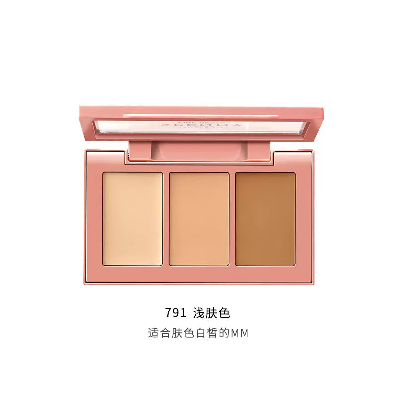 Spenny Bare Skin Scheme Color Correction Concealer Palette 5.6g 诗佩妮素颜心机调色遮瑕盘