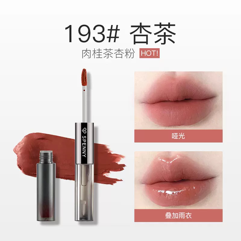 Spenny Double-ended Lip Gloss 2g+2g 诗佩妮双头唇釉