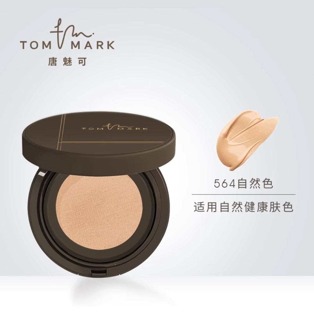 TomMark Mousse/Matcha Mousse Concealer Air Cushion 12g+12g  唐魅可慕斯水润滋养/抹茶持妆锁色气垫粉底霜