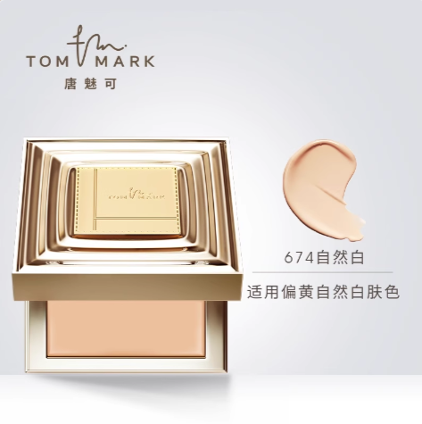 TomMark Time Radiance Essence Long-Wear Foundation Cream 6.3g 唐魅可时光润耀精华持妆粉底膏