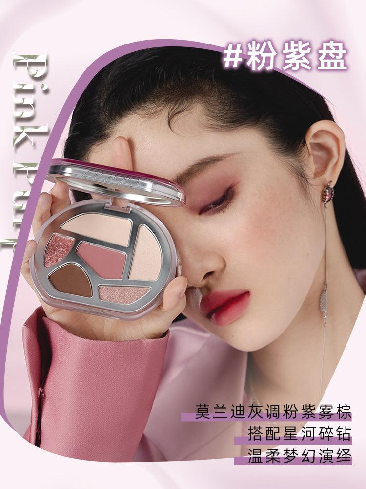 UHUE Peachy Electric Eyeshadow Palette UHUE桃气电波彩妆眼影盘 7g/6.5g