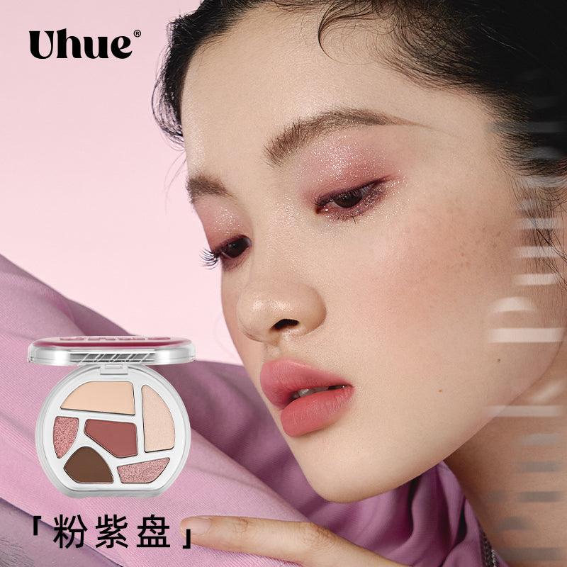 UHUE Peachy Electric Eyeshadow Palette UHUE桃气电波彩妆眼影盘 7g/6.5g