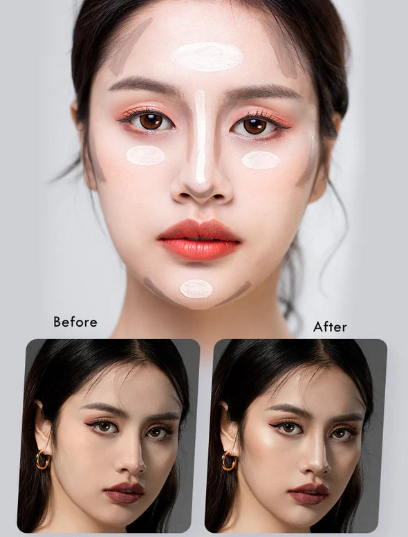 UNNY CLUB 3D Light And Shadow Brighten Contour Liquid 6.5g 悠宜液体修容脸部提亮修饰轮廓哑光高光