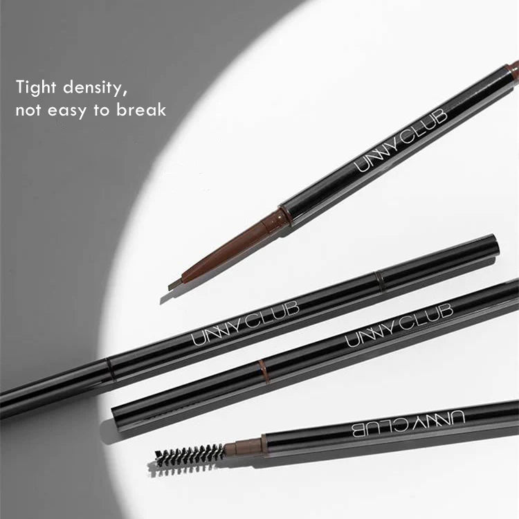 UNNY CLUB Double-head Auto-rotate Eyebrow Pencil 0.1g 悠宜自然立体防水不易脱妆精细眉笔