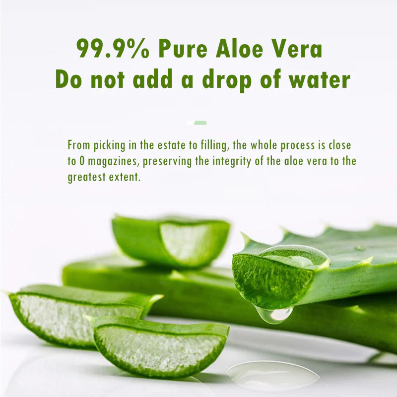 UNNY CLUB Organic 92% Pure Hydrating Aloe Vera Gel 250ml 悠宜滋润补水祛痘印保湿凝胶芦荟胶