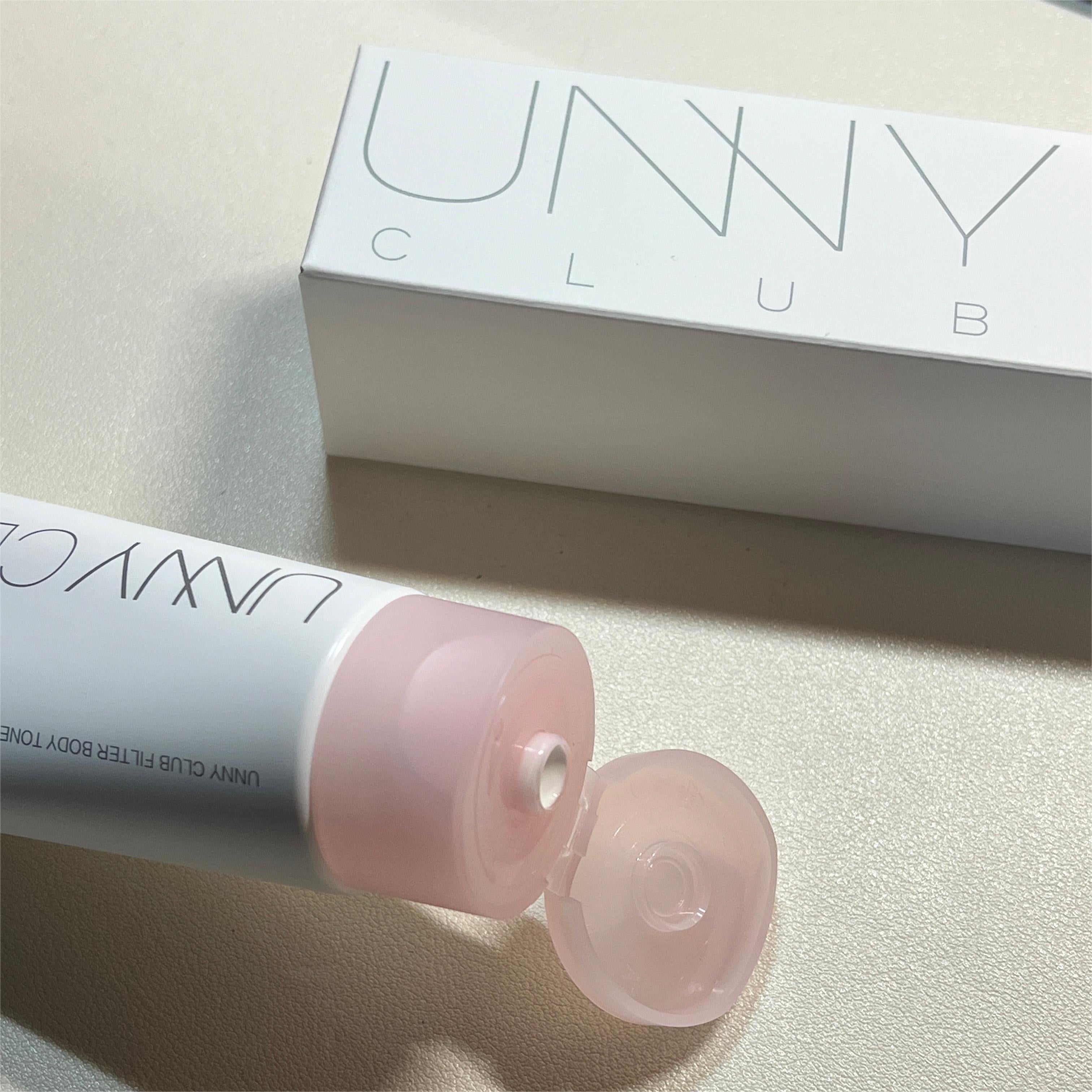 UNNY Natural Brightening Filter Body Tone-up Cream 100ml 悠宜自然提亮滤镜身体素颜霜