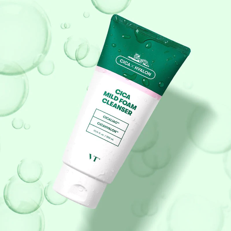 VT Cica Mild Foam Cleanser 300ml 薇缔VT积雪草洗面奶