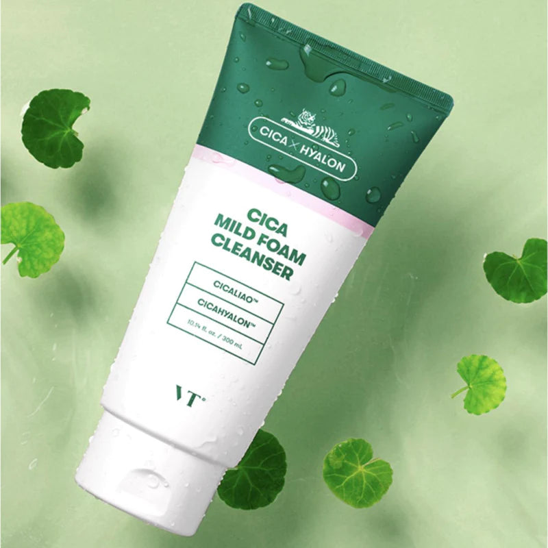 VT Cica Mild Foam Cleanser 300ml 薇缔VT积雪草洗面奶