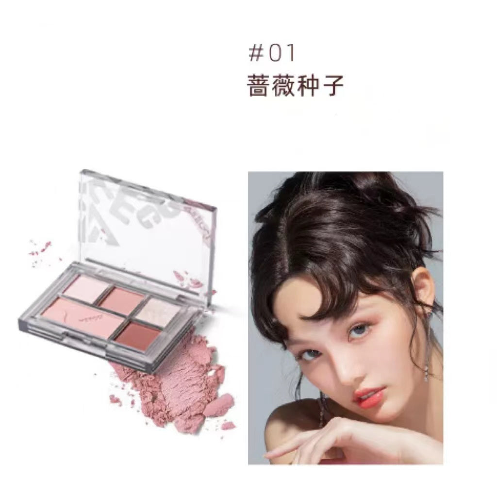 Veecci Dream Five Color Eyeshadow Palette 5.2g 唯资绮梦五色眼影盘