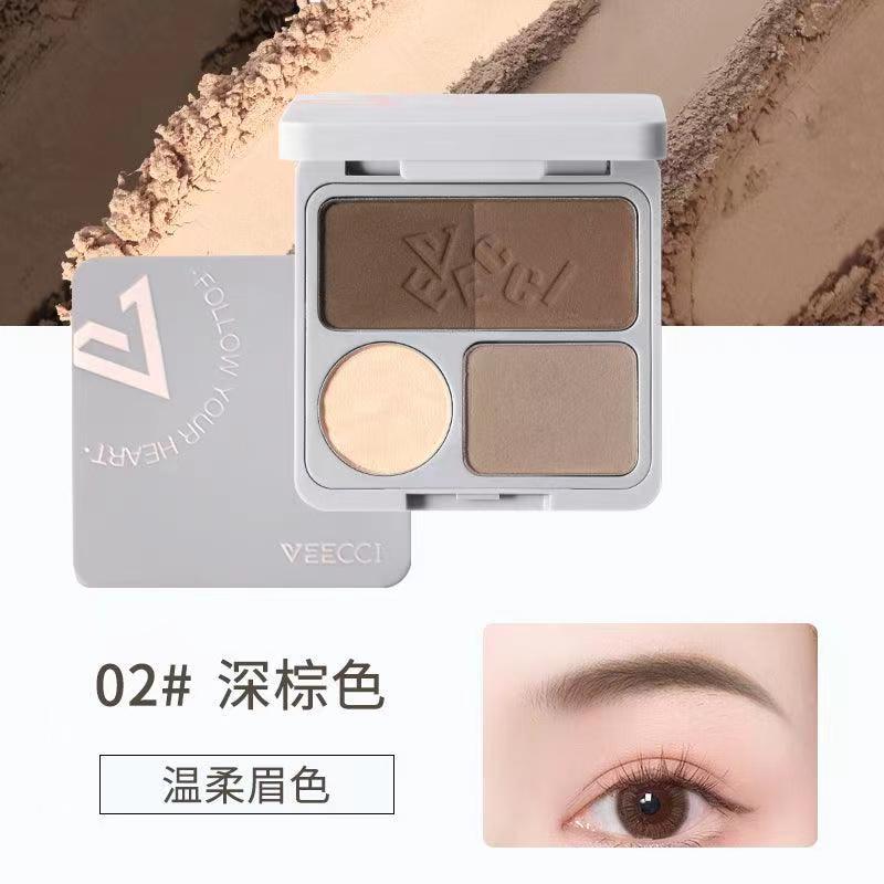 Veecci Four-Colour Eyebrow Powder Palette 唯资四色眉粉 4g