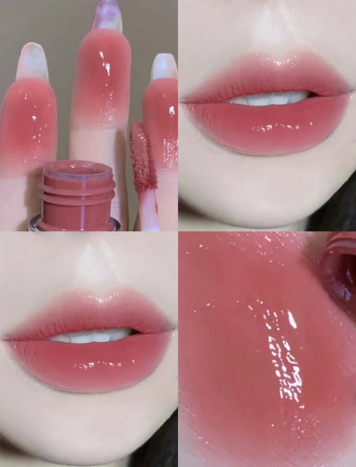 Veecci Light Crystal Permeable Lip Gloss Lip Glaze 3g 唯资沁光晶透水唇釉