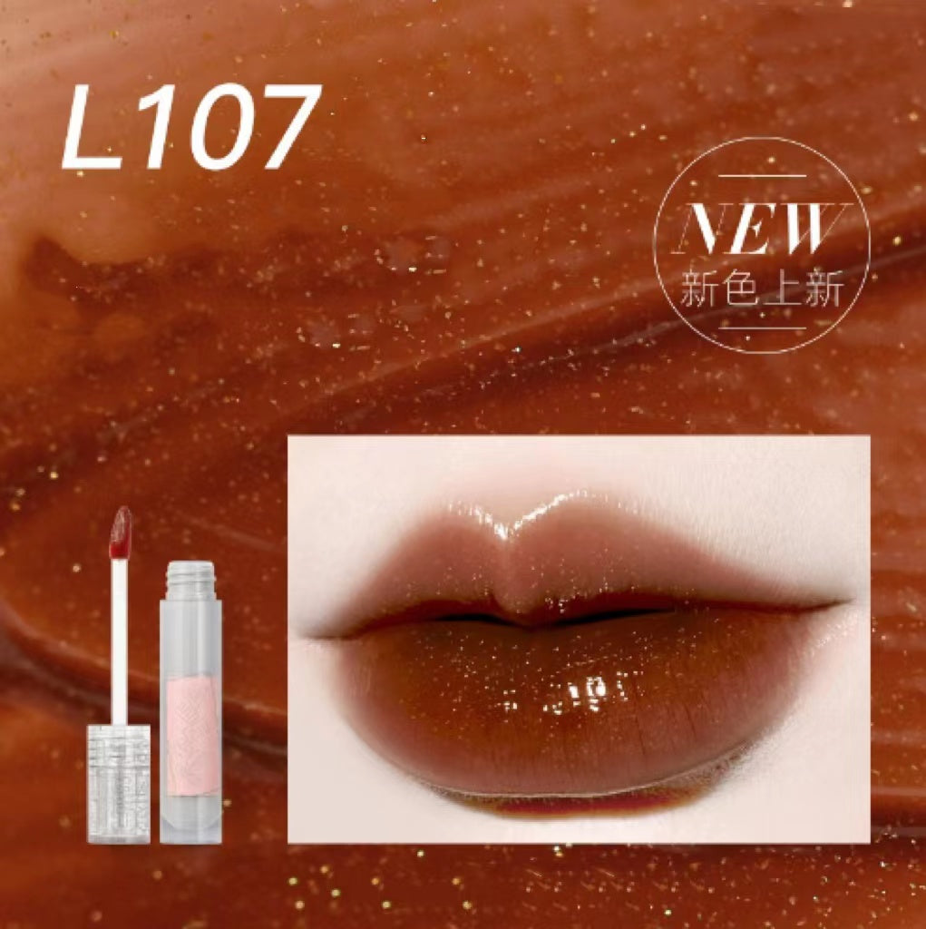 Veecci Light Crystal Permeable Lip Gloss Lip Glaze 3g 唯资沁光晶透水唇釉