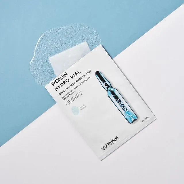 WONJIN Hydrd Vial Concentrated Essence Mask 30ml*10Pcs 原辰透明质酸补水精华面膜