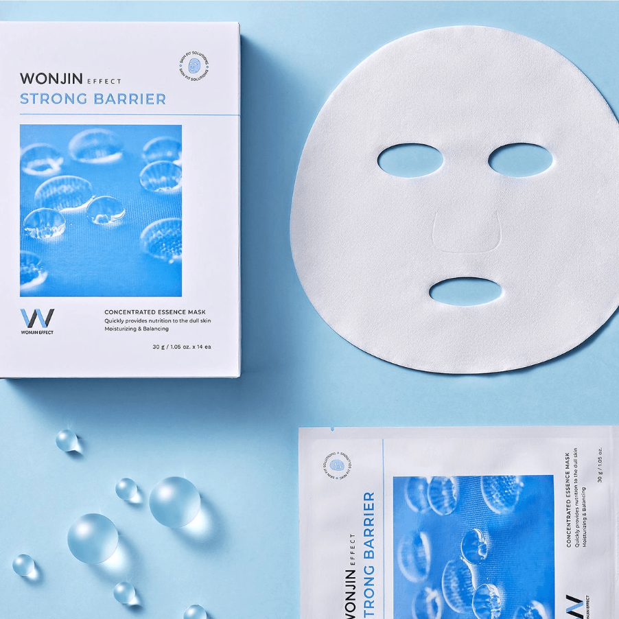 WONJIN Strong Barrier Concentrated Mask 30ml*14Pcs 原辰修护肌肤面膜