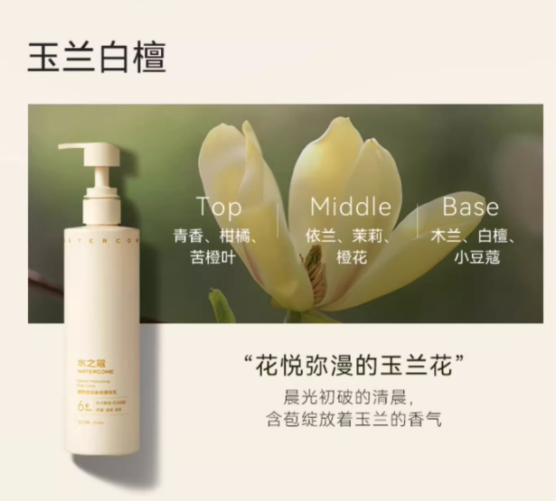 Watercome Essence Moisturizing Body Lotion 300g 水之蔻精粹倍润身体精华乳