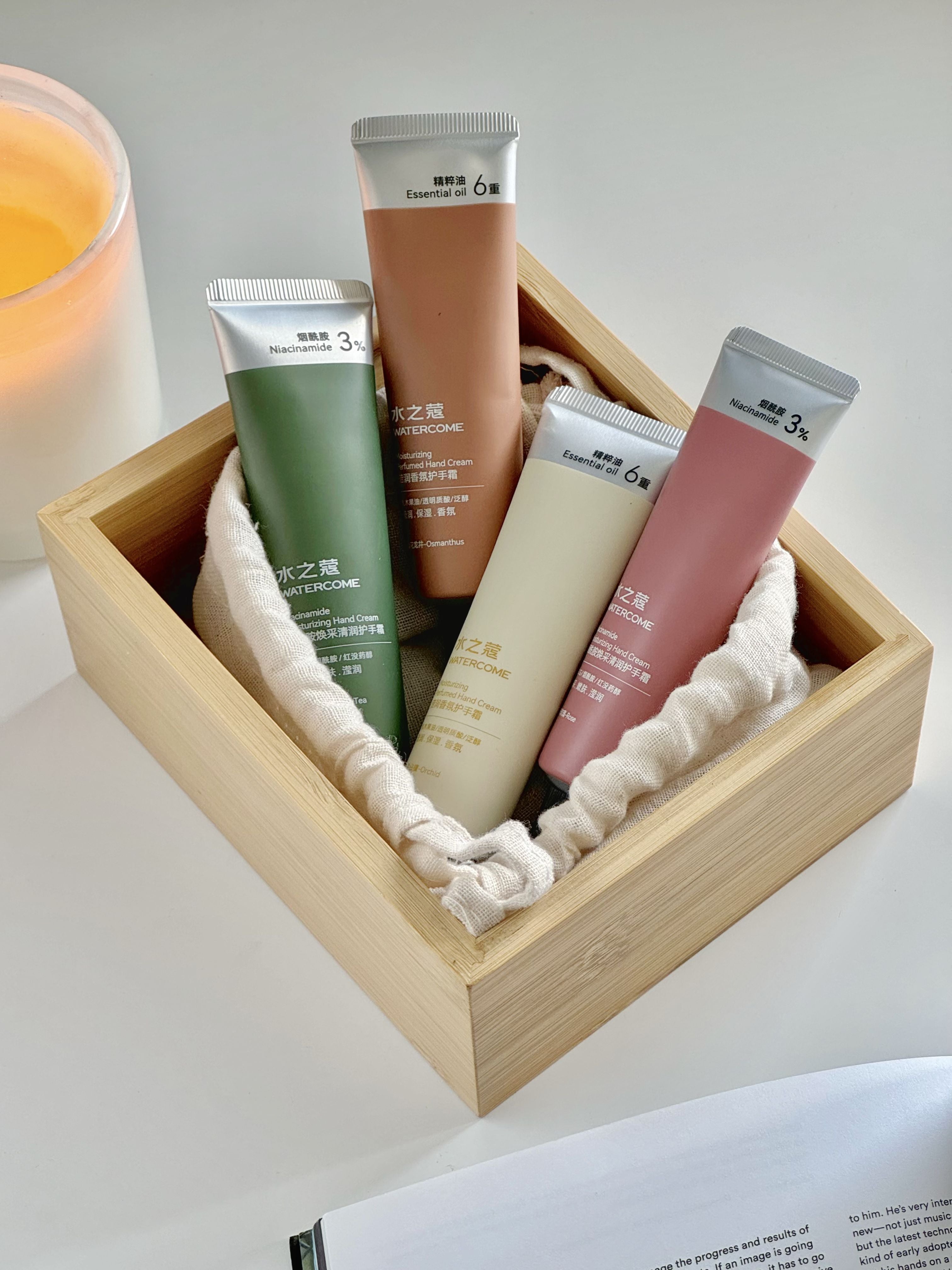 Watercome Moisturizing Perfumed Hand Cream Set 1 Box 水之蔻焕润香氛护手霜礼盒