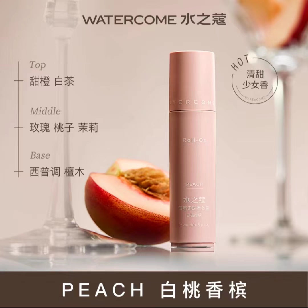 Watercome Moisturizing Refreshing Roll-on Antiperspirant Deodorant 20ml 水之蔻淡香止汗走珠香体露