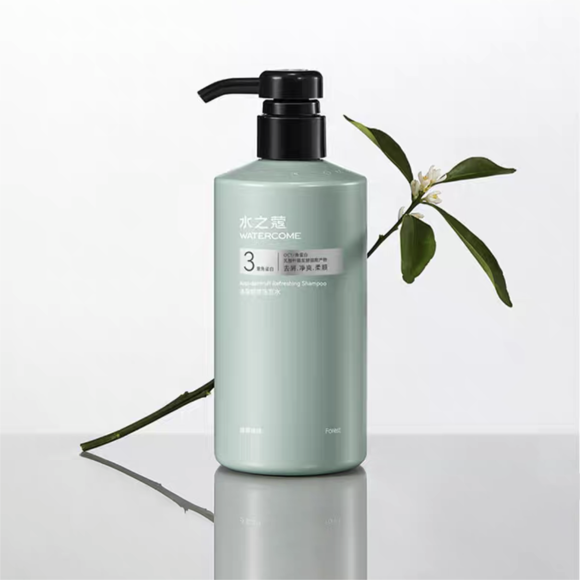 Watercome Oil Control Clarifying & Dandruff Soothing Shampoo 450ml 水之蔻控油净澈&净屑舒爽洗发水