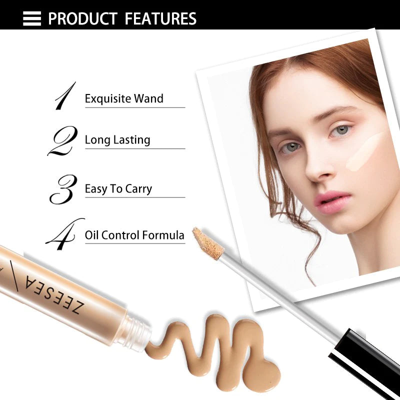 ZEESEA Full Coverage Long Lasting Poreless Concealer 滋色全遮瑕持久无毛孔遮瑕膏 3g