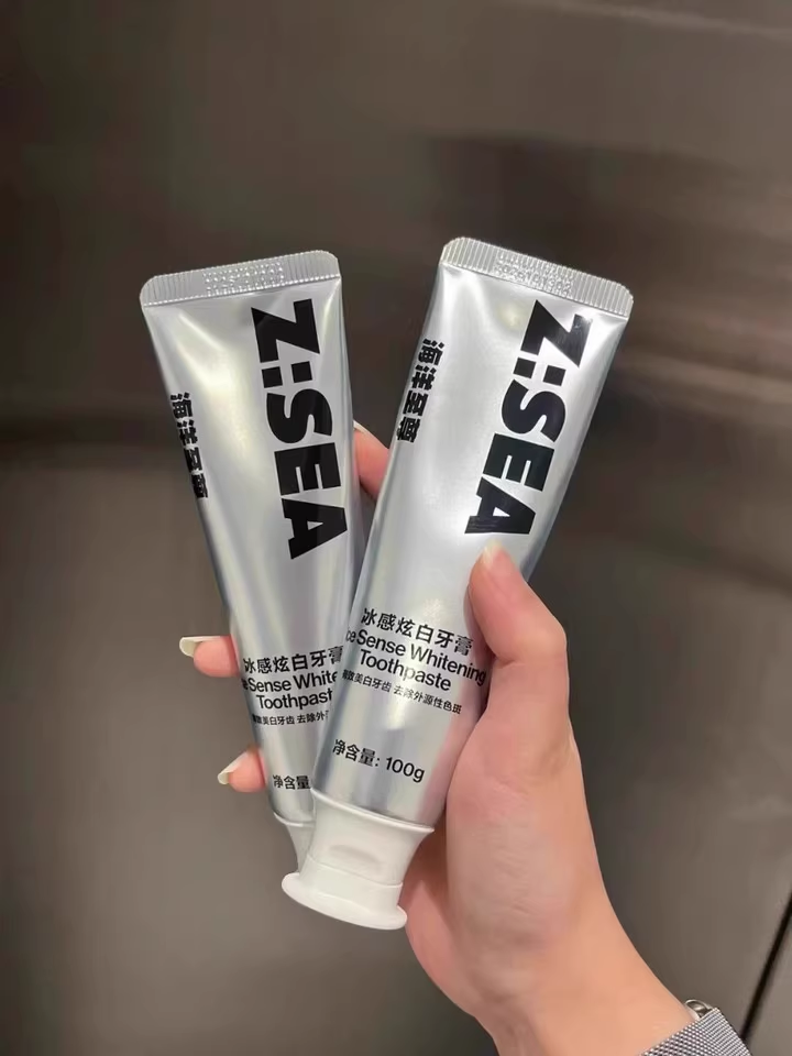 Tiktok/Douyin Hot Z:SEA Ice Sense Whitening Toothpaste 100g 【Tiktok抖音爆款】海洋至尊冰感炫白牙膏