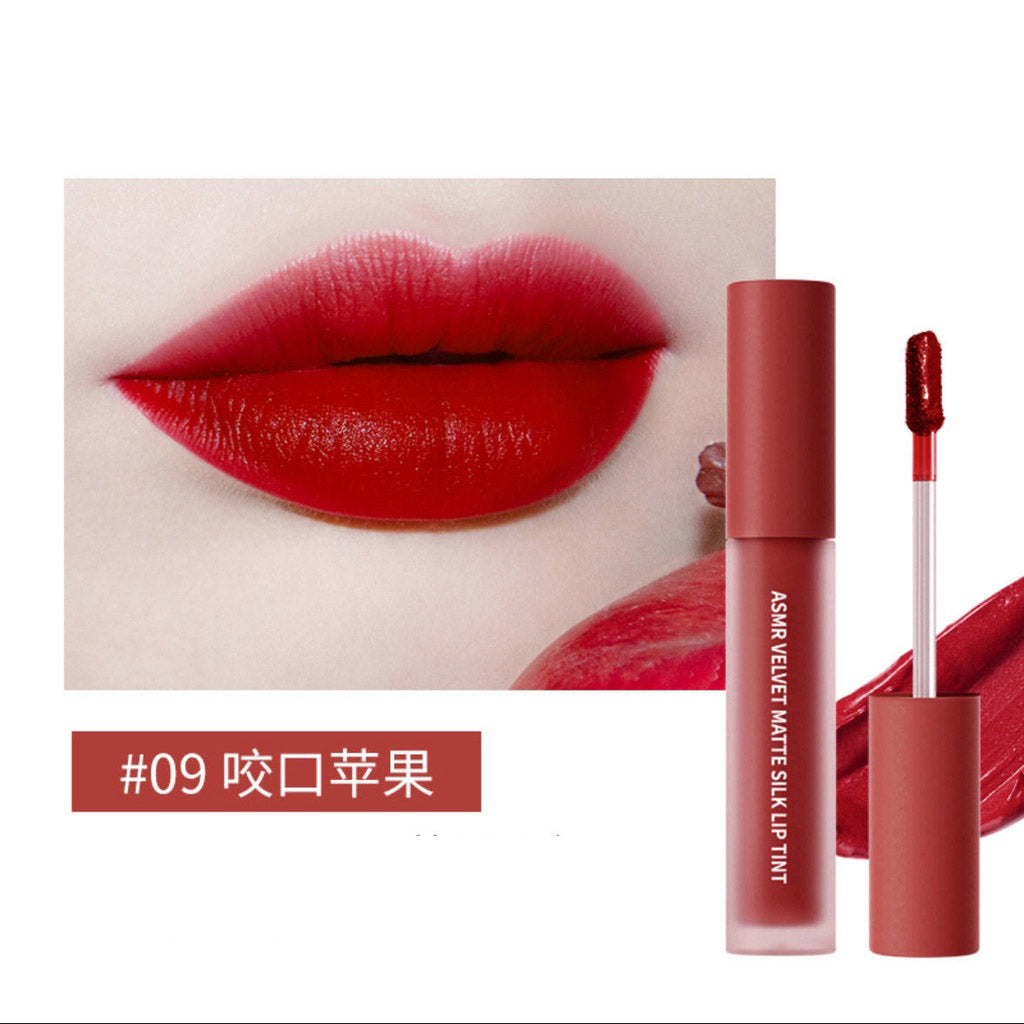 KATO Velvet Silk Lip Tint Lip Lacquer红泥炉火哑光雾面丝绒唇釉